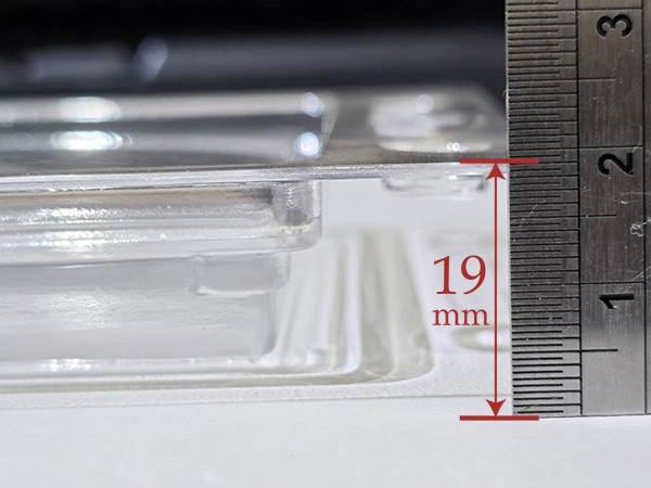 ssd 15mm packaging plastic box 3060-001